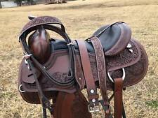 Adults Argentinian Western Trail/Pleasure Saddle | Free Tack set &  picture