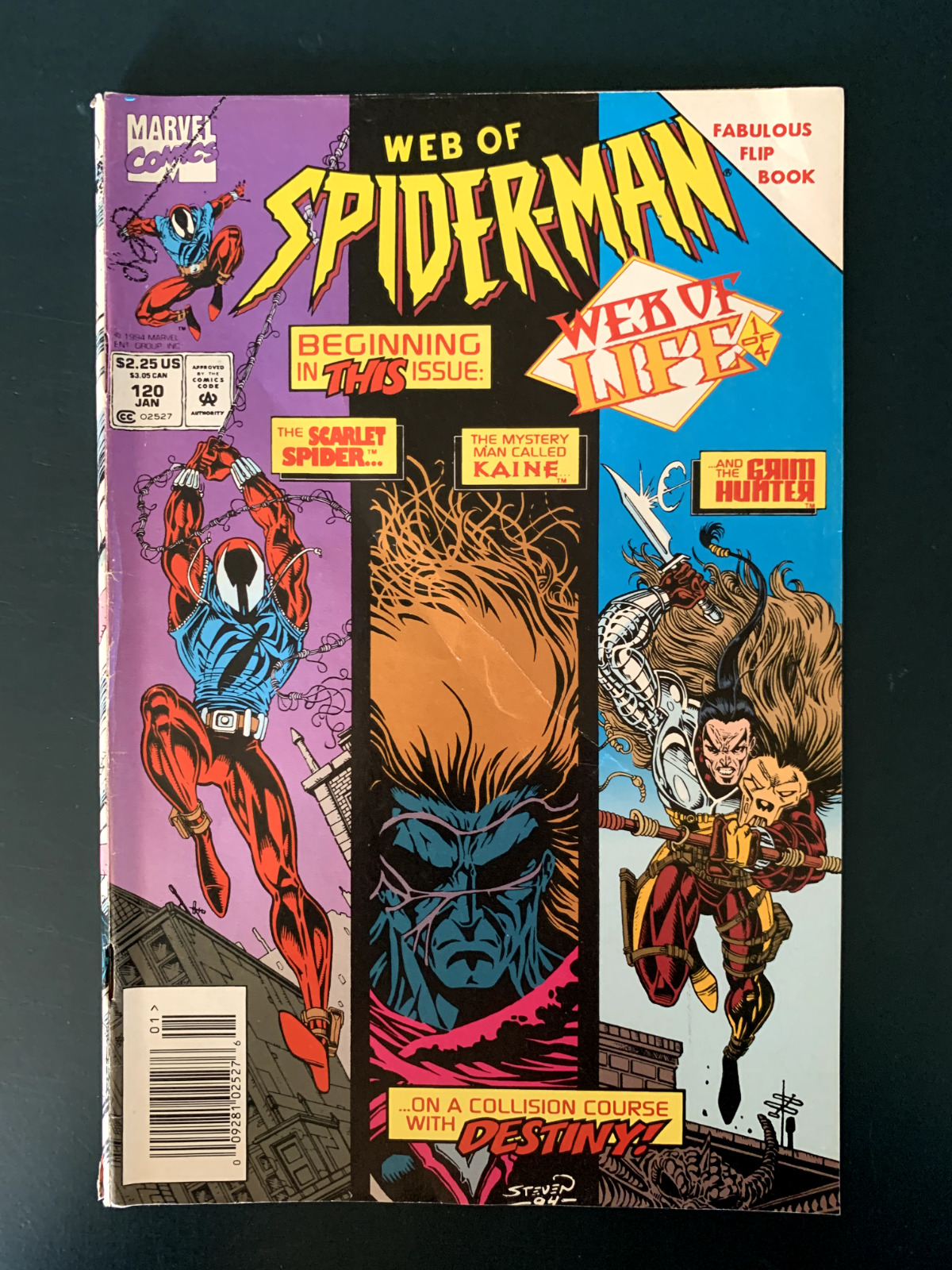 Vintage Web of Spider-Man #120 (1995, Marvel Comics) See Pics for Wear+++