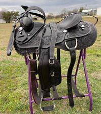 Western Argentinian Leather Horse Pleasure/Trail Saddle Free Tack set & Shipping picture