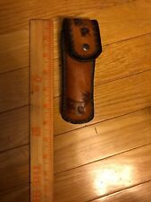 Vintage Leather E. P. Deer Slender Holster Pocket w/ wide Belt Loop 5.75