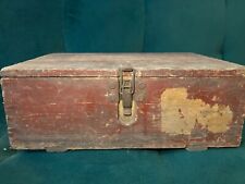 WW2 german wooden ammo case box 7.92 mm cartridges to MG42 dated 1944 WWII rare picture