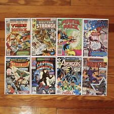 Vintage Marvel Comics Lot of 8 Avengers Silver Surfer Captain America Dr Strange picture