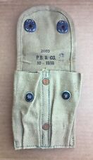 WWII Canvas Dual Cartridge Holder P.B. & Co 10-1918 Reproduction picture