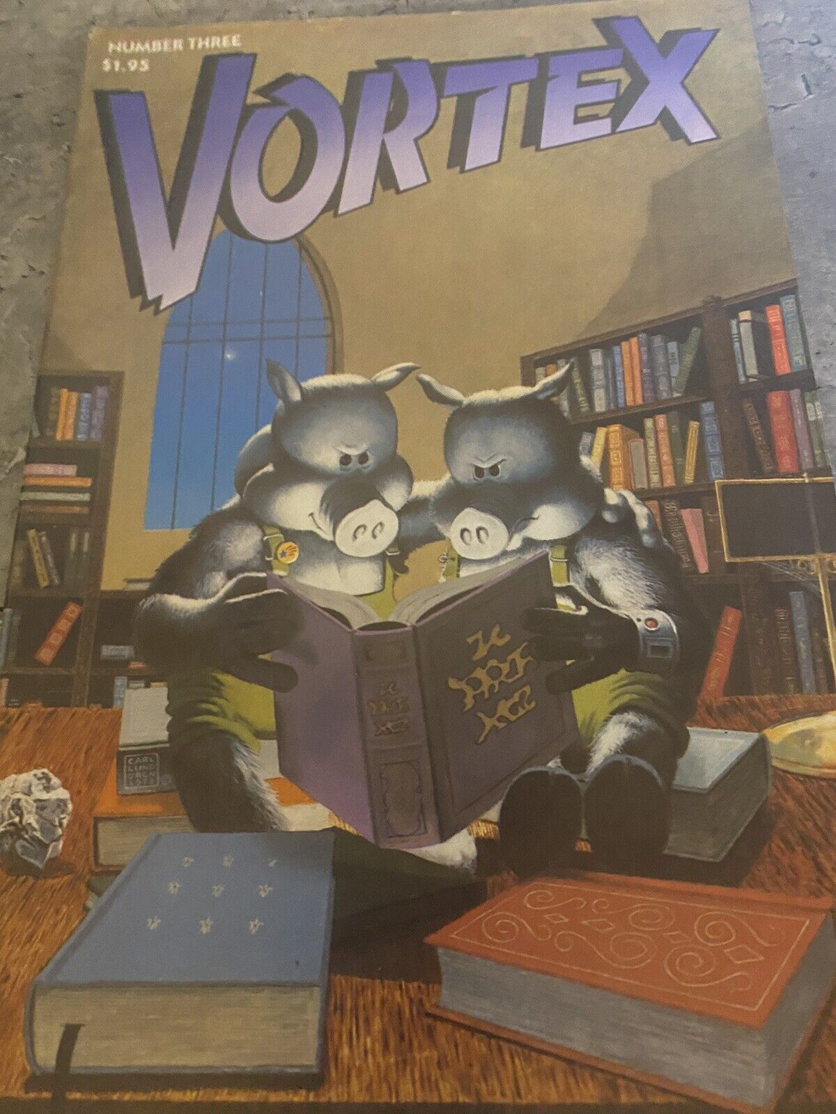 Vortex Number Three (1982) Vintage Comic Book