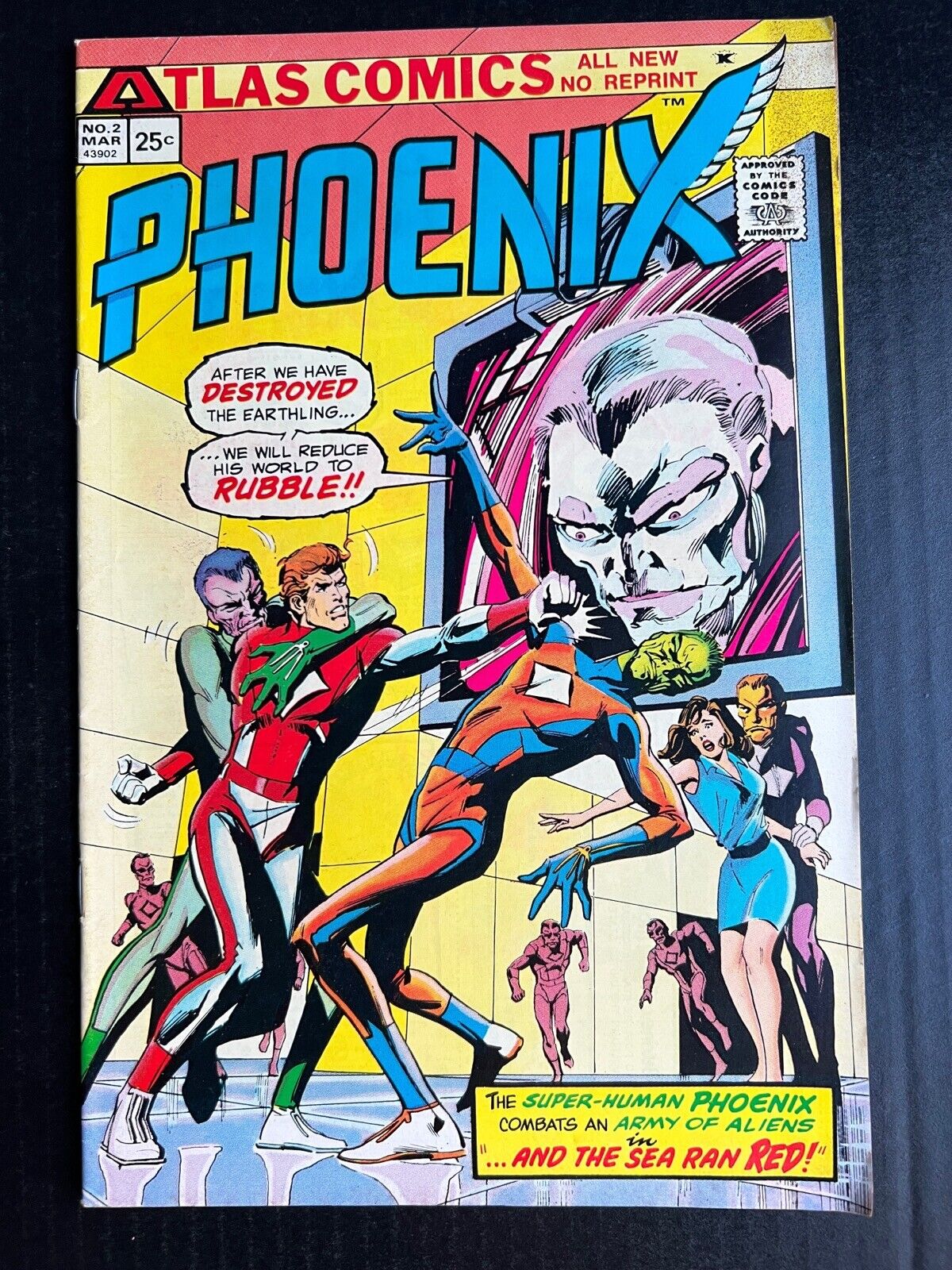 The PHOENIX #2 March 1975 Unread Vintage Atlas Comics