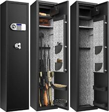 Fireproof 6-8 Large Rifle Gun Safe Cabinet For Rifles LCD Digital Keypad Lock picture