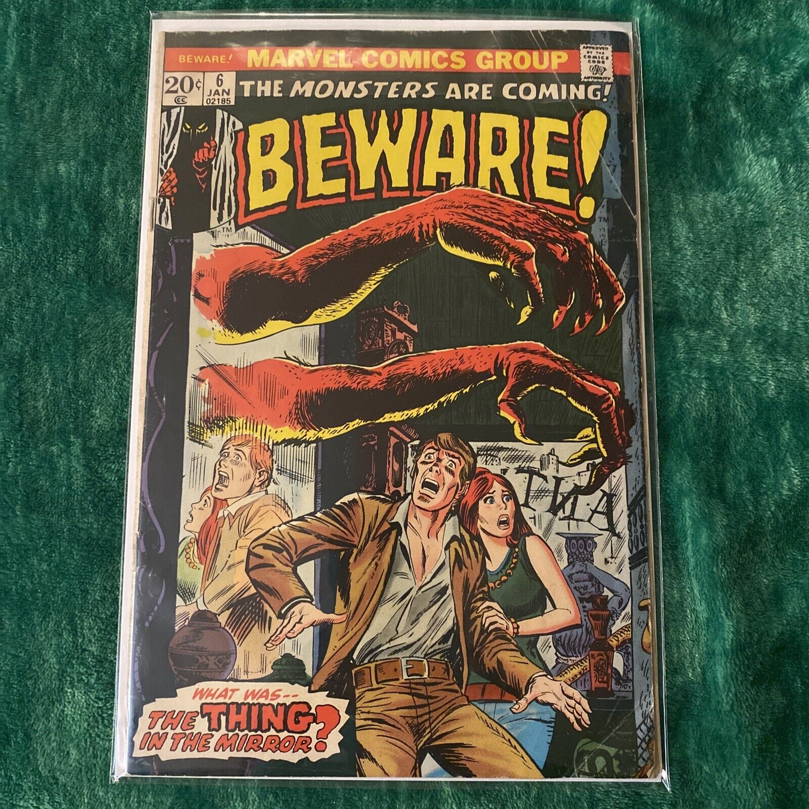 MARVEL Comic Beware The Monsters Are Coming Vol 1 # 6 BRONZE AGE Vintage 1974.