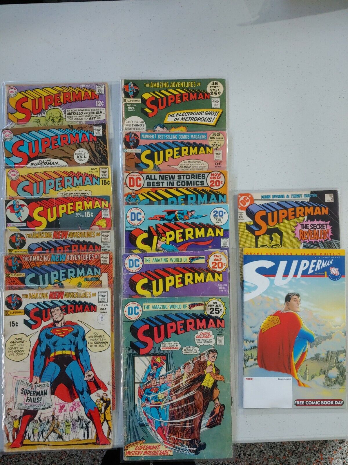 Superman - Vintage Comics - Assorted Lot of 15
