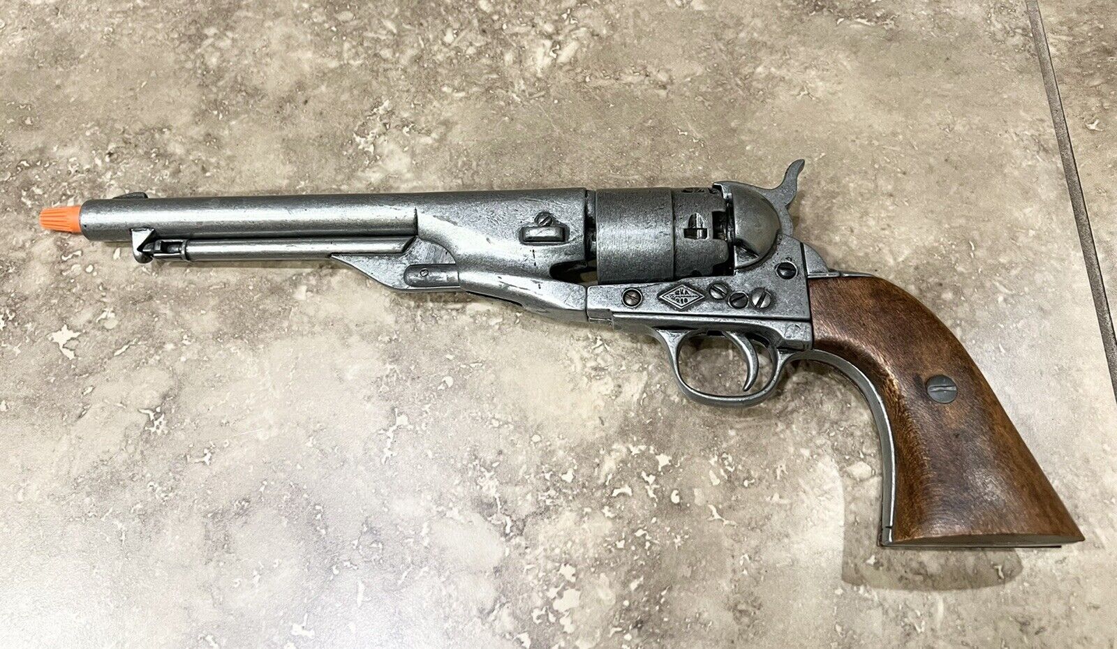 BKA 218 Movie Prop Gun/Revolver Non Firing 1860s Colt Army Replica