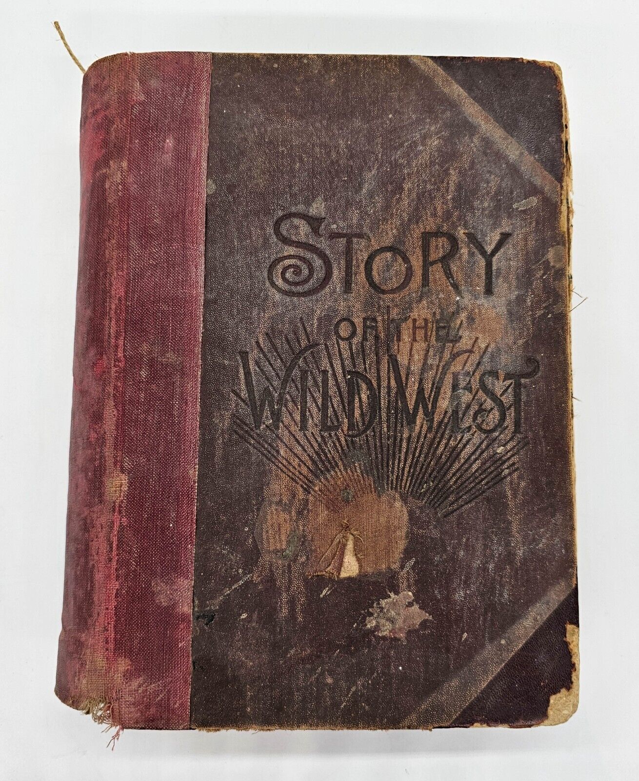 Buffalo Bill Cody Story of the Wild West & Camp-Fire Chats 1888 Hardcover 765 pp