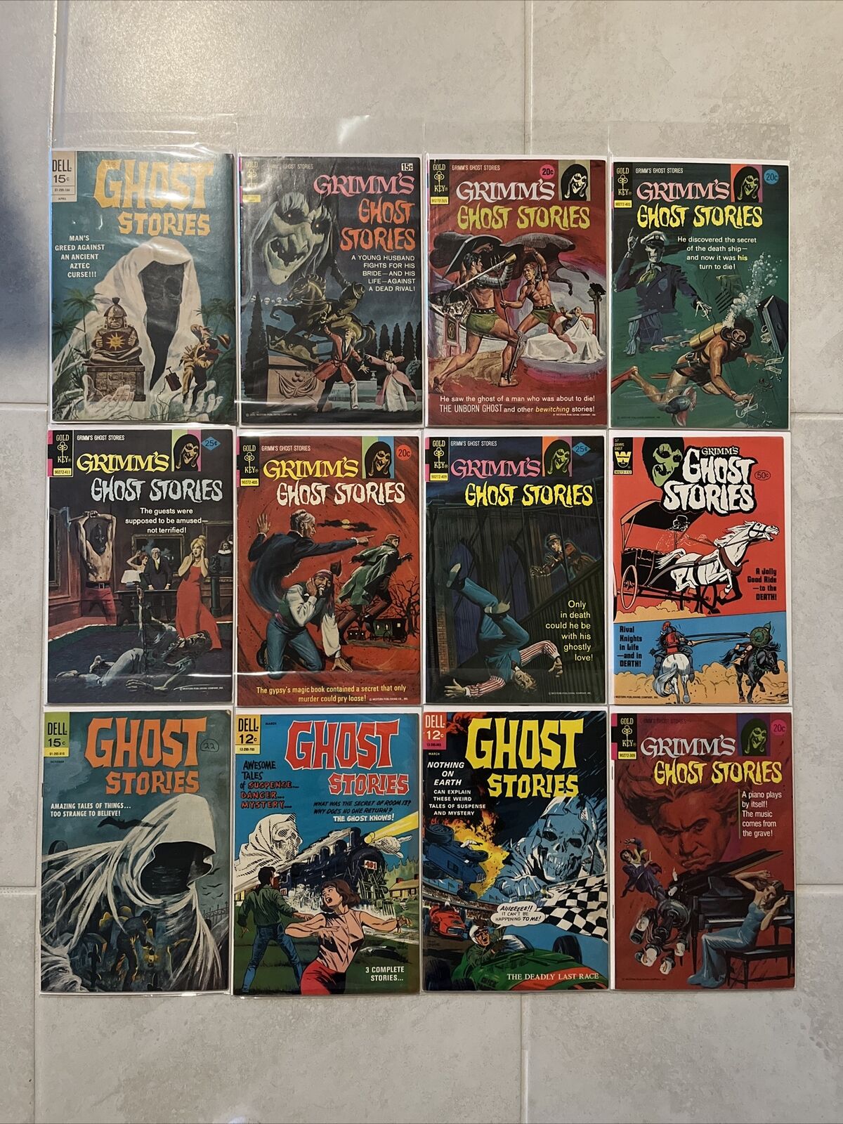 Vintage Horror Comic Lot Of (13)