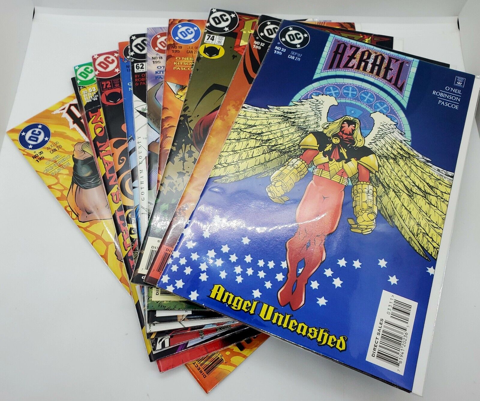 Vintage LOT of 11 Azrael: Agent of the Bat Comic Books DC 1st Ed Print Mint 🔥