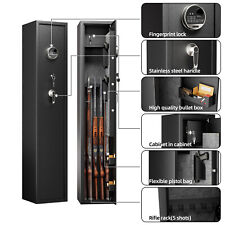 3-5 Large Biometric Fingerprint Quick Access Gun Rifle Safe Gun Storage Cabinet picture