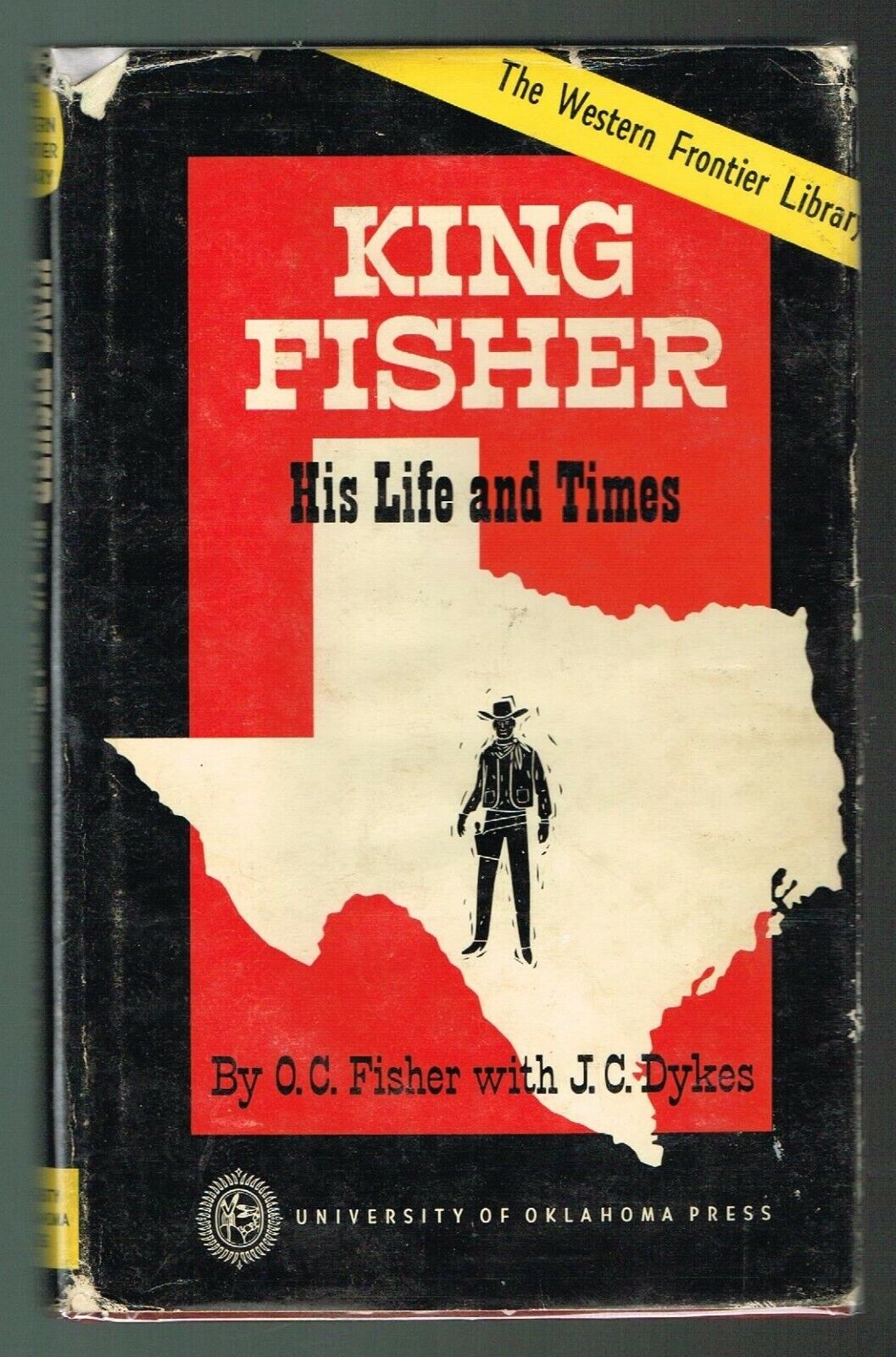 1967 KING FISHER His Life & Times wild West Texas outlaw