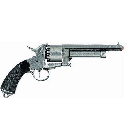 Denix Le Mat Civil War Revolver Replica Gun Antique Gray Finish