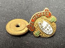 Vintage American Federation Of Labor Union Life Member Pin P449 picture