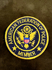American Federation of Police Member Patch picture