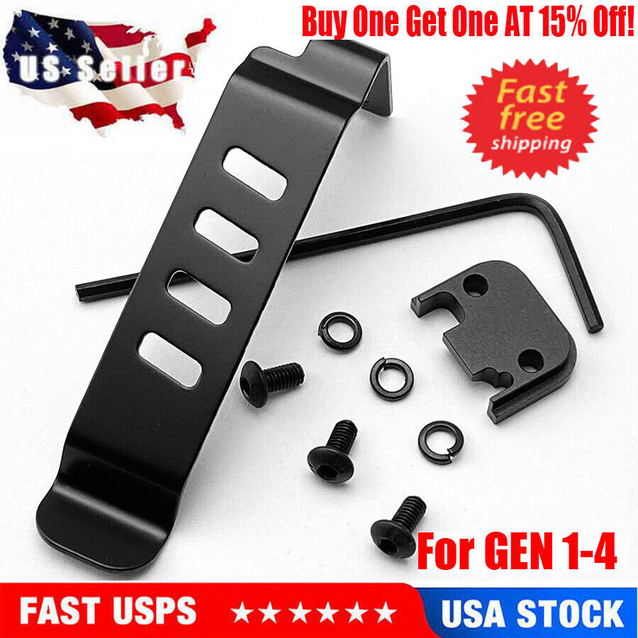 Quick Draw Belt Clip for Glock 17 19 22 23 24 25 26 27 28 30S 31 32 33 34 35 36 