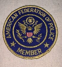 American Federation of Police Member Patch picture