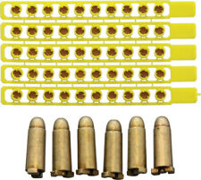 Denix Replica Dummy Brass Cap Shells Cartridges Peacemaker Revolver New  picture