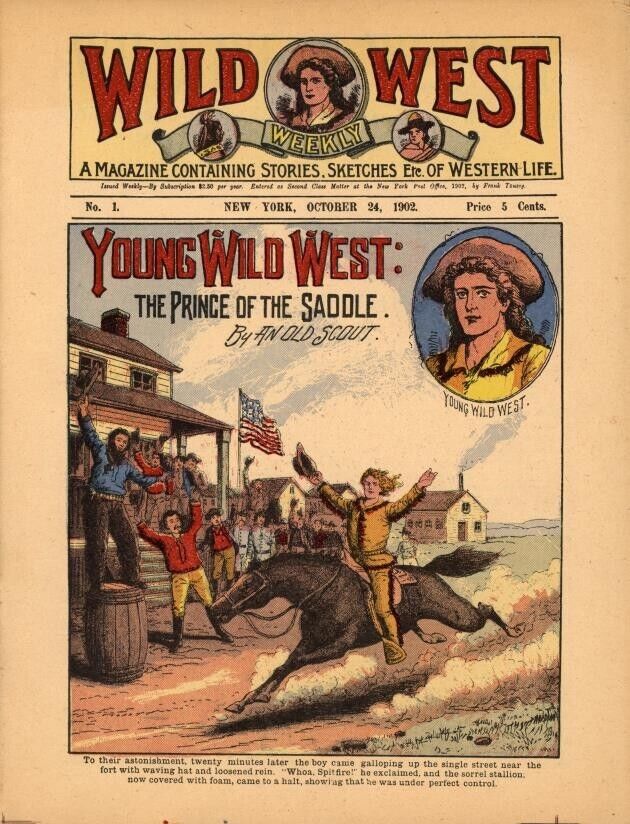 Dime Novel: Wild West Weekly - 350 issues