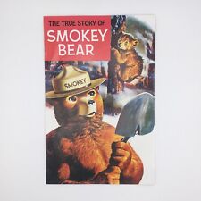 The True Story of Smokey Bear Comic Book US Forest Service Vintage 1969 picture
