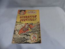 Vintage  1957 OPERATION SURVIVAL CIVIL DEFENSE COMIC BOOK-USA picture