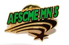 AFSCME MN 5 American Federation Union Minnesota Lapel Pin (2.5 Centimeters) NEW picture