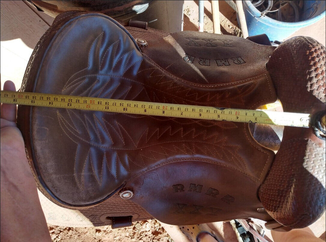 15 barrel saddle used western