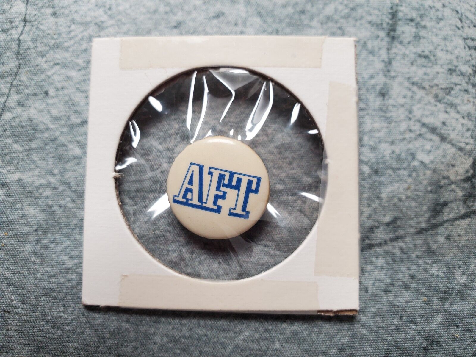 AFT American Federation of Teachers Union Pin Button