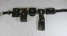 Vintage Tex Shoemaker BELT Clarino Gloss Leather ASSC Lined POLICE COP Parade GS picture