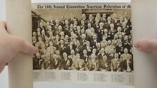 Vintage Photo 19th Annual Convention American Federation of Musicians 1914  SN picture