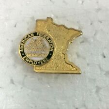 AFE American Federation Employee Minnesota Pin Pinback State County Municipal picture