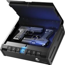 Biometric Gun Safe for Pistols,Handgun, Quick-Access Firearm Safety Device with picture