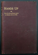 General D J Cook HANDS UP 35 Years of Detective Life 1897 outlaws WILD WEST old picture