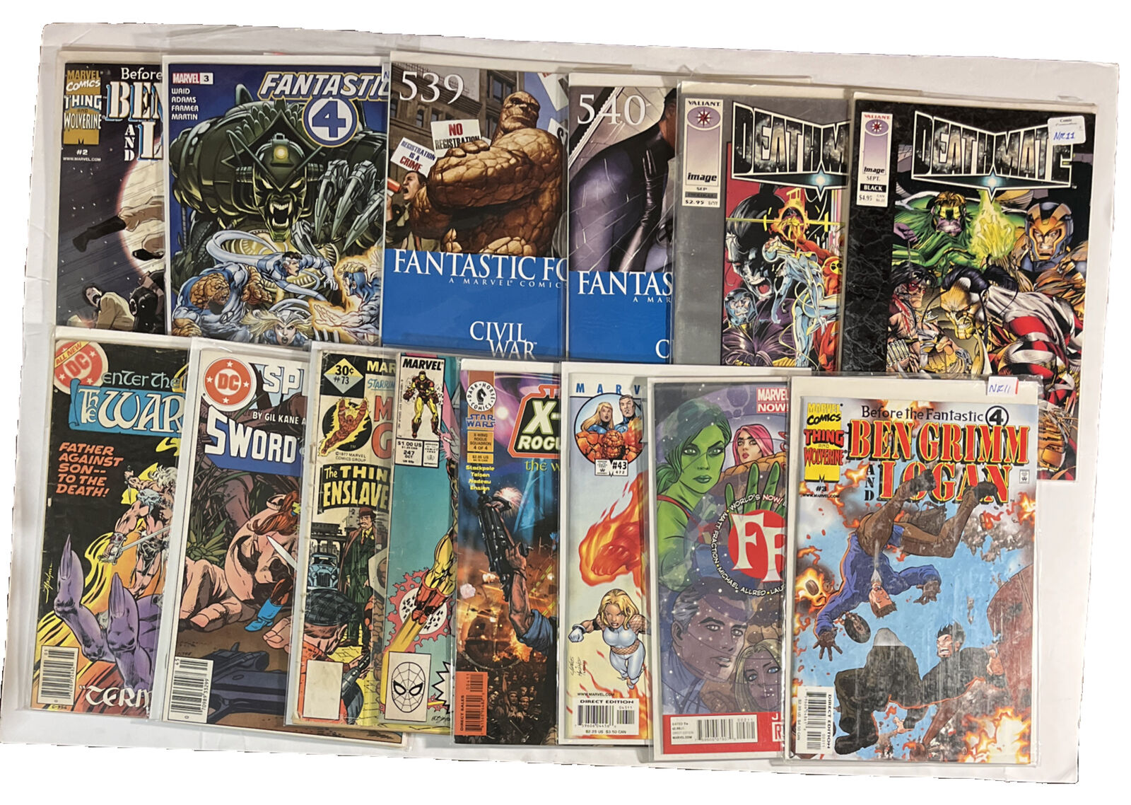 MARVEL Comic Books Huge Lot, 15 Vintage 1977-Current EXCELLENT Condition