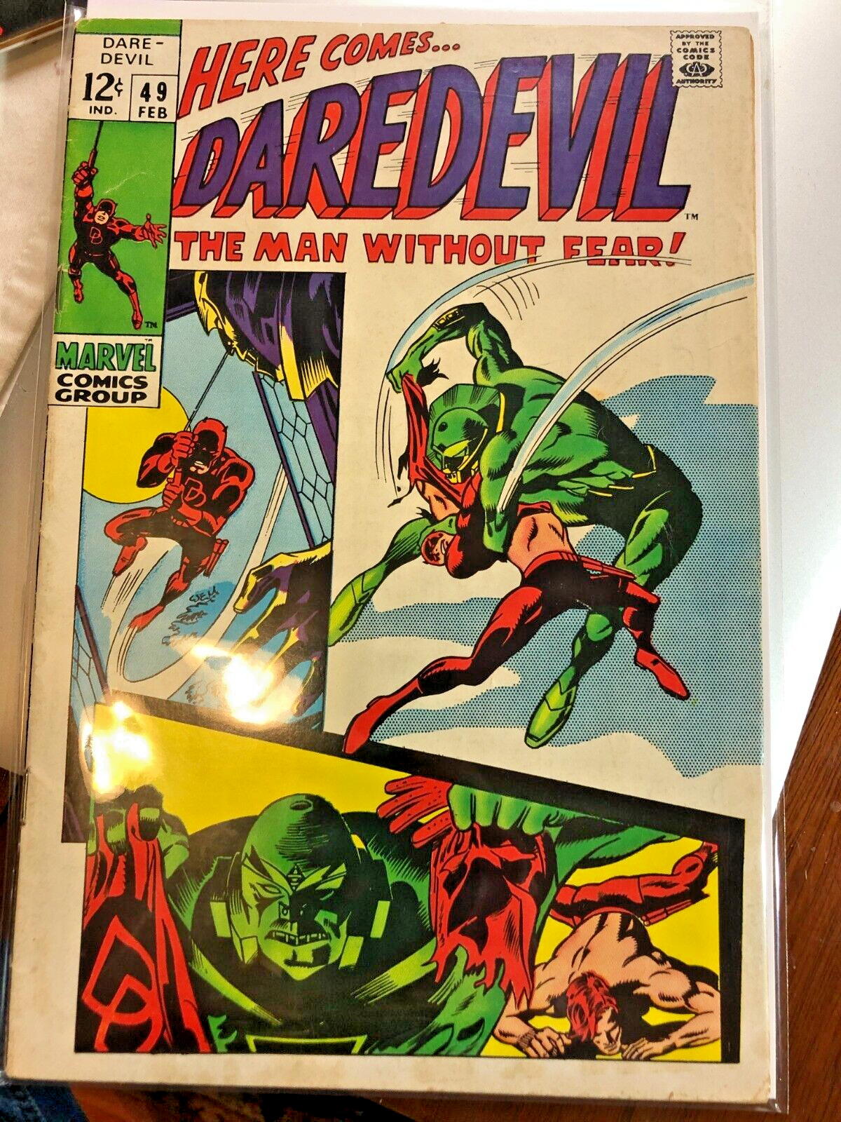 Daredevil #49 Feb 1969 Vintage Silver Age Marvel Comics Nice Condition